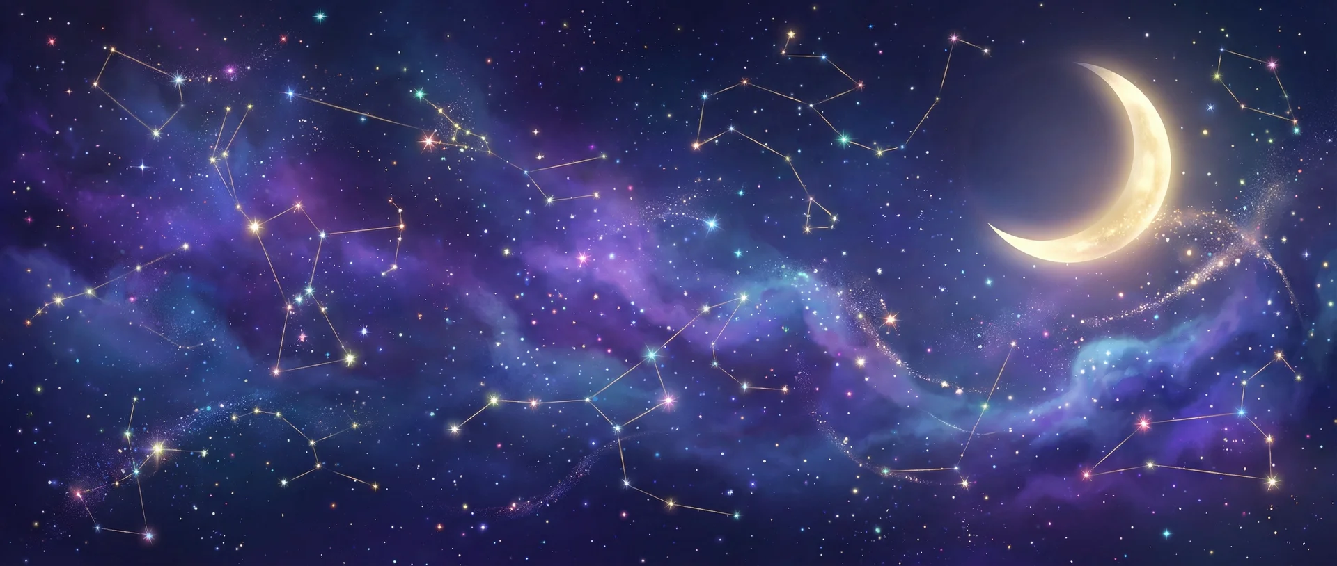 星空背景 - 91吃瓜 | 每日星座运势与塔罗占卜